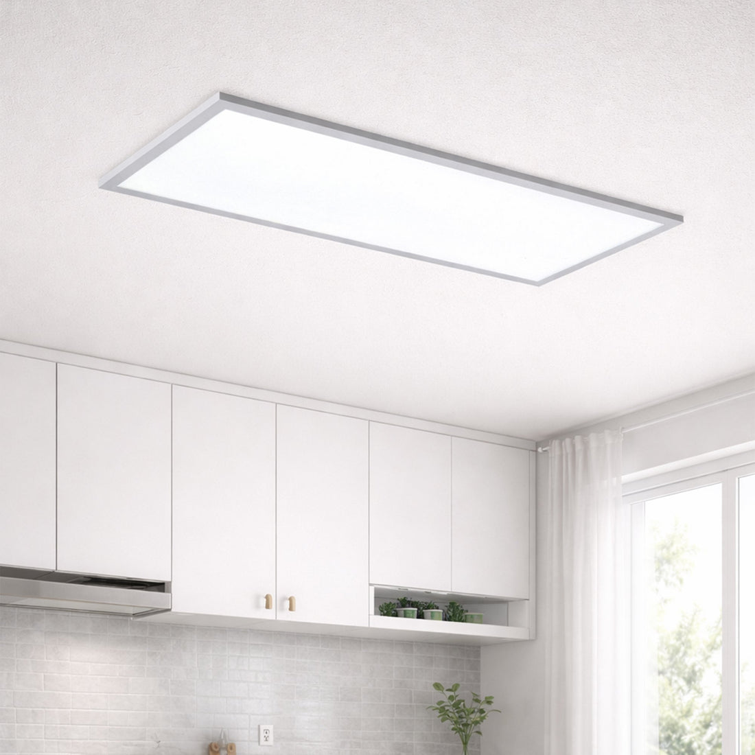 Maiken LED CCT Panel Ceiling Light - Small
