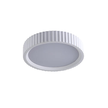 Mallory Plaster LED CCT Ceiling Light - Large