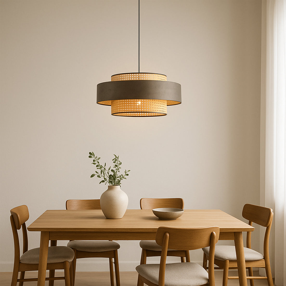 Miquita Pendant Light - Brown
