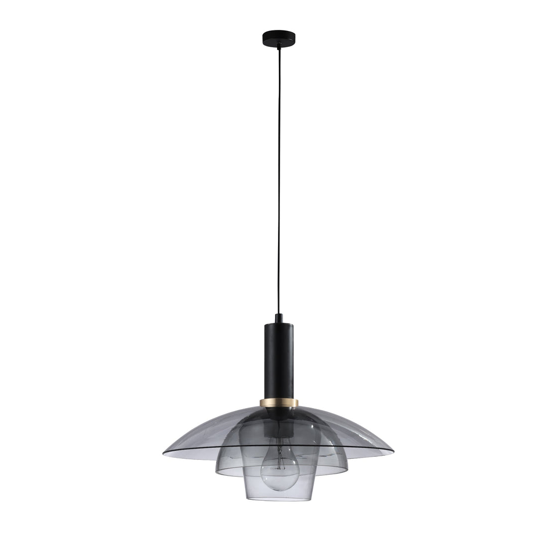 Pabla Pendant Light - Amber/Grey