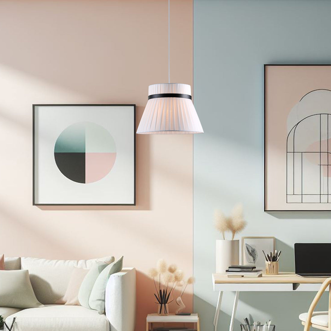 Bellina Pendant Light - Large/Small Bell