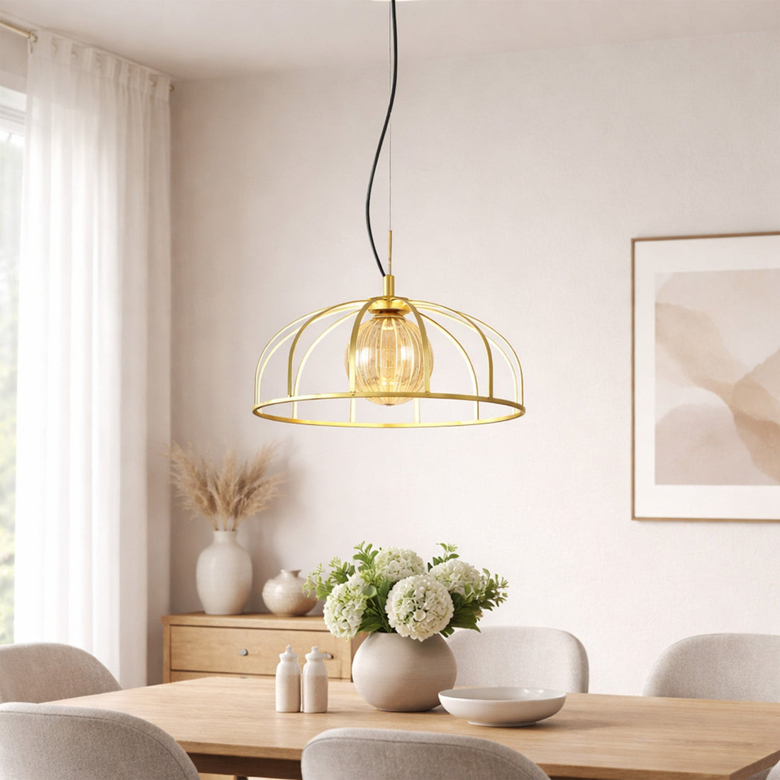 Calista LED Pendant Light - Gold