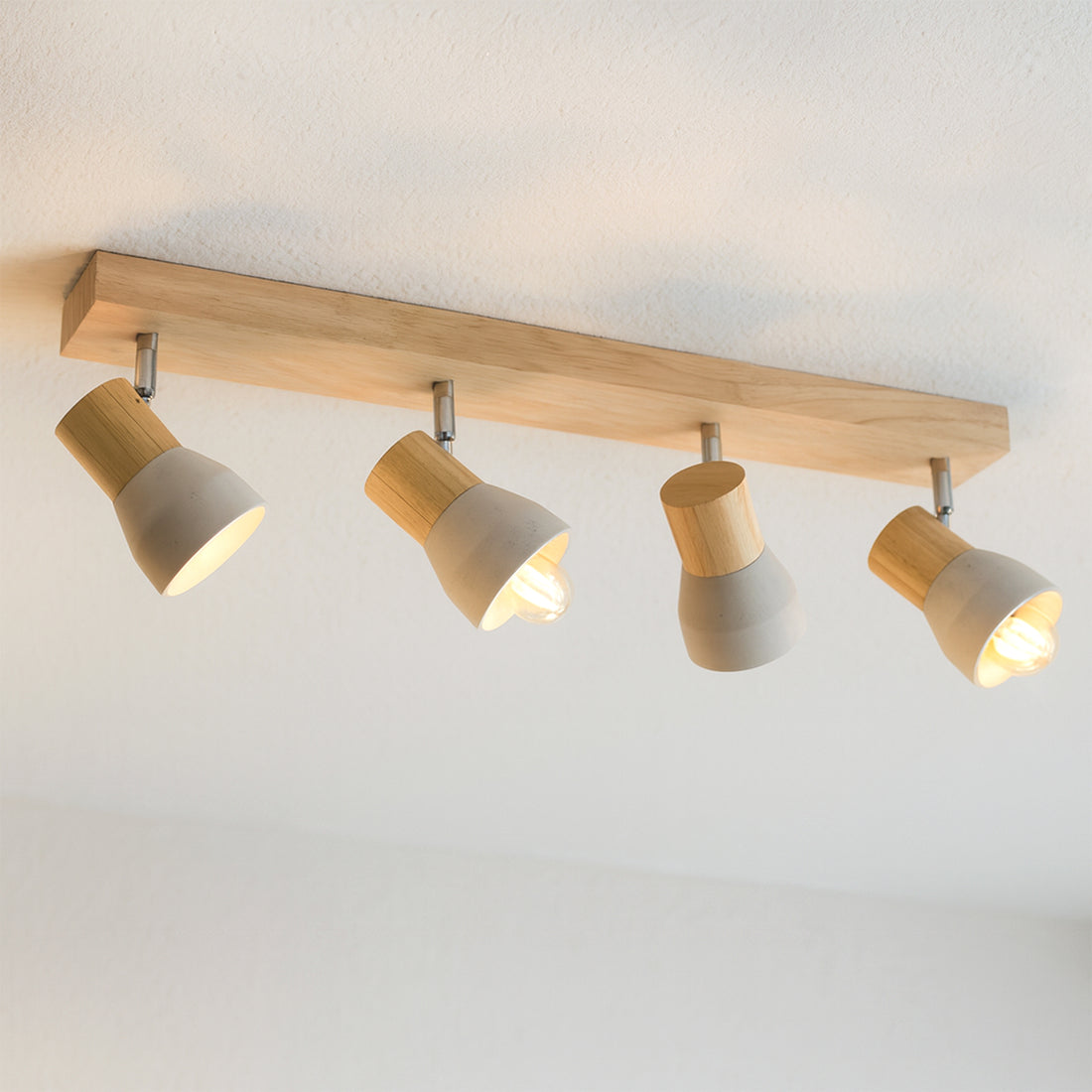 Rosalyn 4 Light Spot Light - Cement