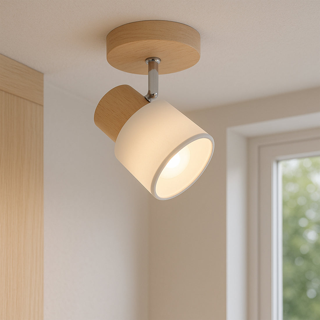 Daphne 1 Light Spot Light - White