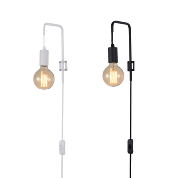 Lorin Wall Light - Black/White