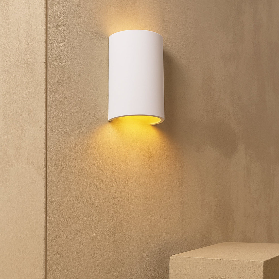 Verda 2lt Plaster Wall Sconce