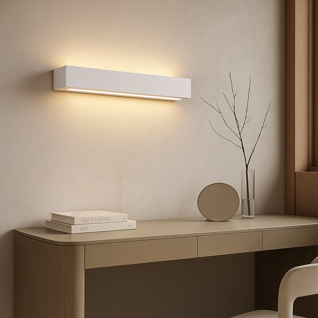 Elvon Plaster Wall Sconce - Large