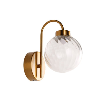 Rhea Rechargeable Built-in LED CCT Dimmable Wall Light - Clear