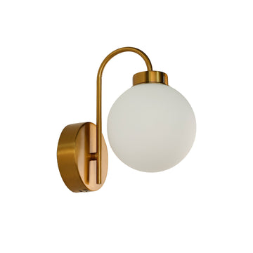 Rhea Rechargeable Built-in LED CCT Dimmable Wall Light - Opal