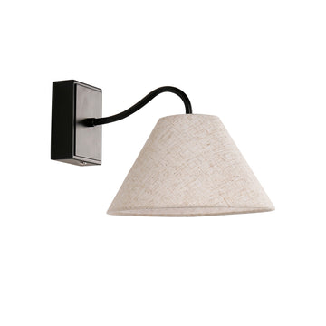 Rosalind Rechargeable Built-in LED CCT Dimmable Wall Light - Black