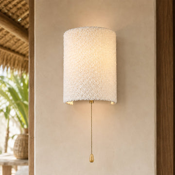 Teevan Pull Cord Wall Light