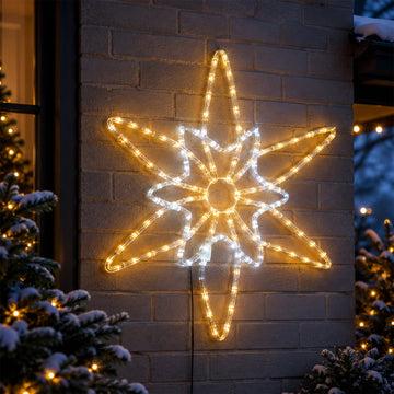 LED Northern Star Rope Light Silhouette - 2 Colour Options