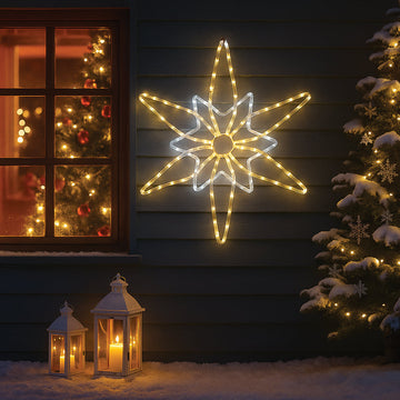 LED Northern Star Rope Light Silhouette - 2 Colour Options