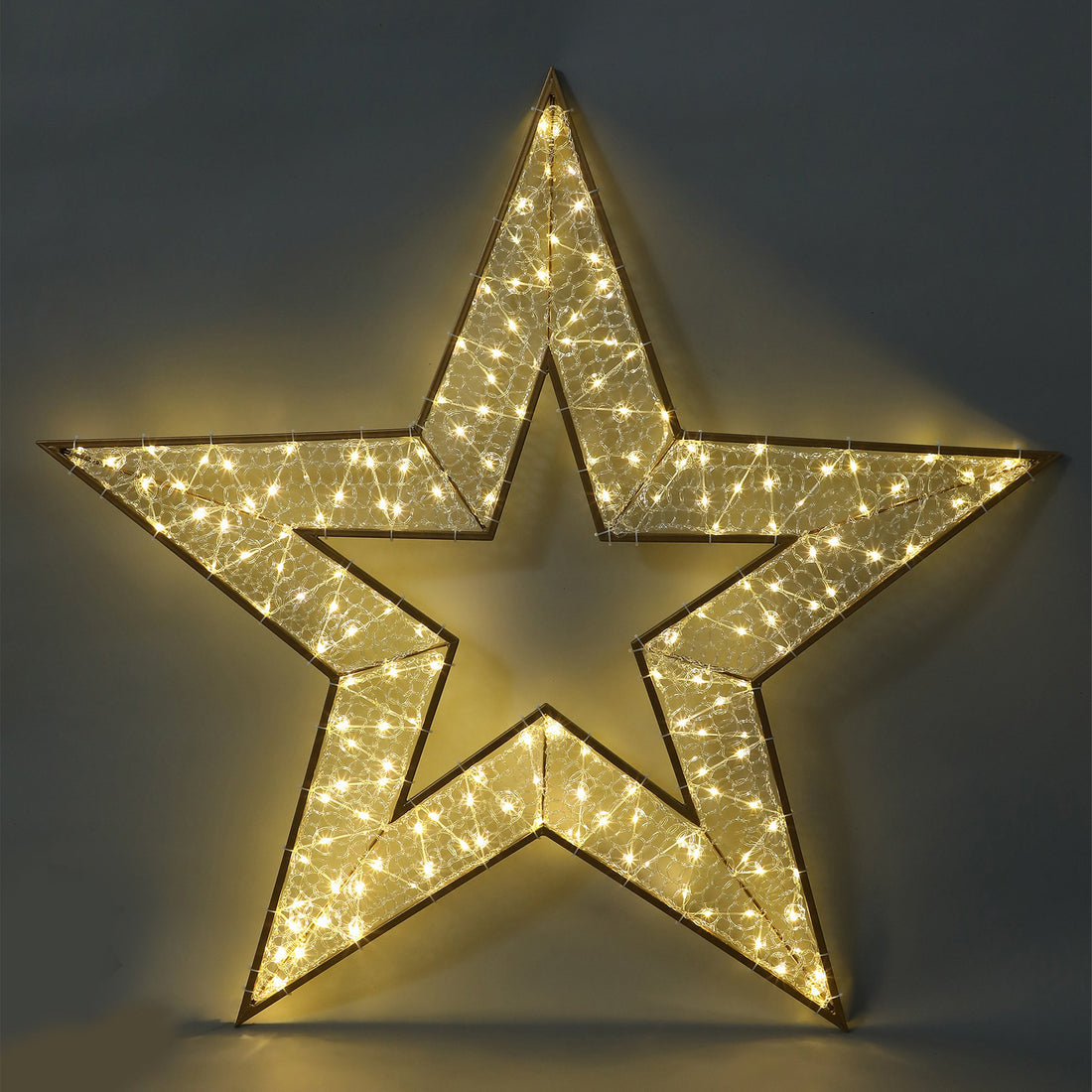 2D 1.2M Mesh Star with twinkle LED