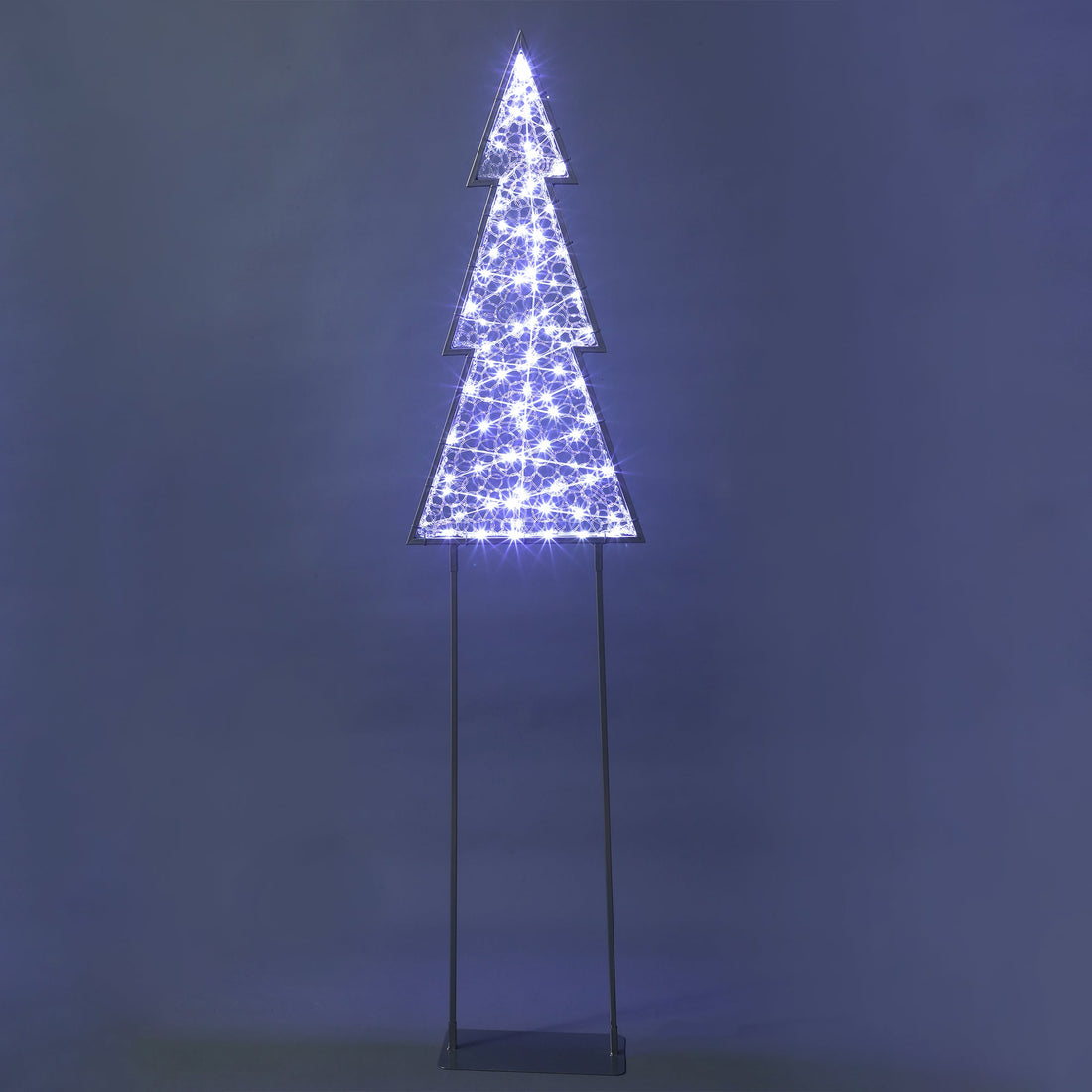 2D Mesh Christmas Tree with twinkle LED