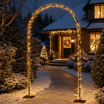 2.3m Lit Garden Archway
