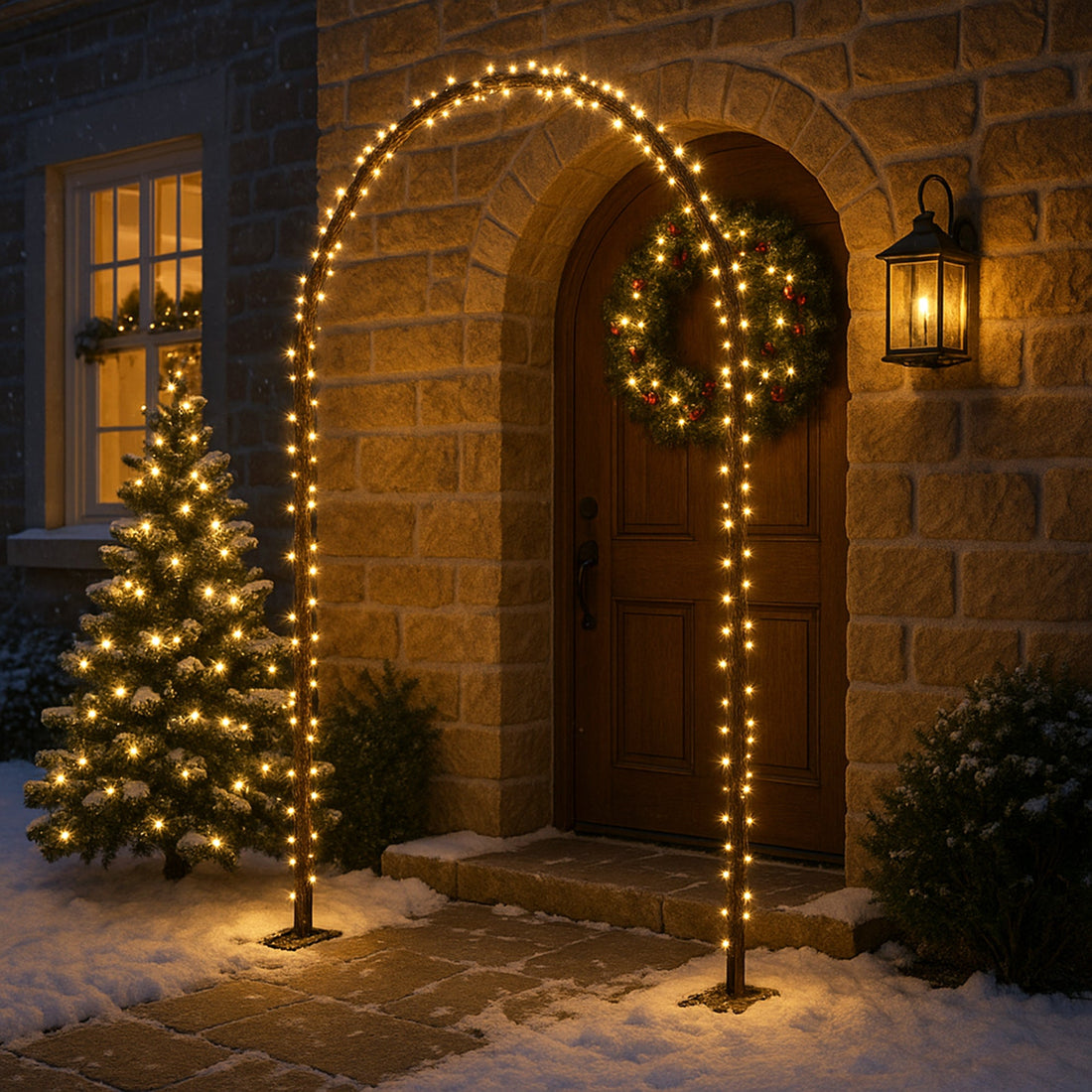 2.3m Lit Garden Archway