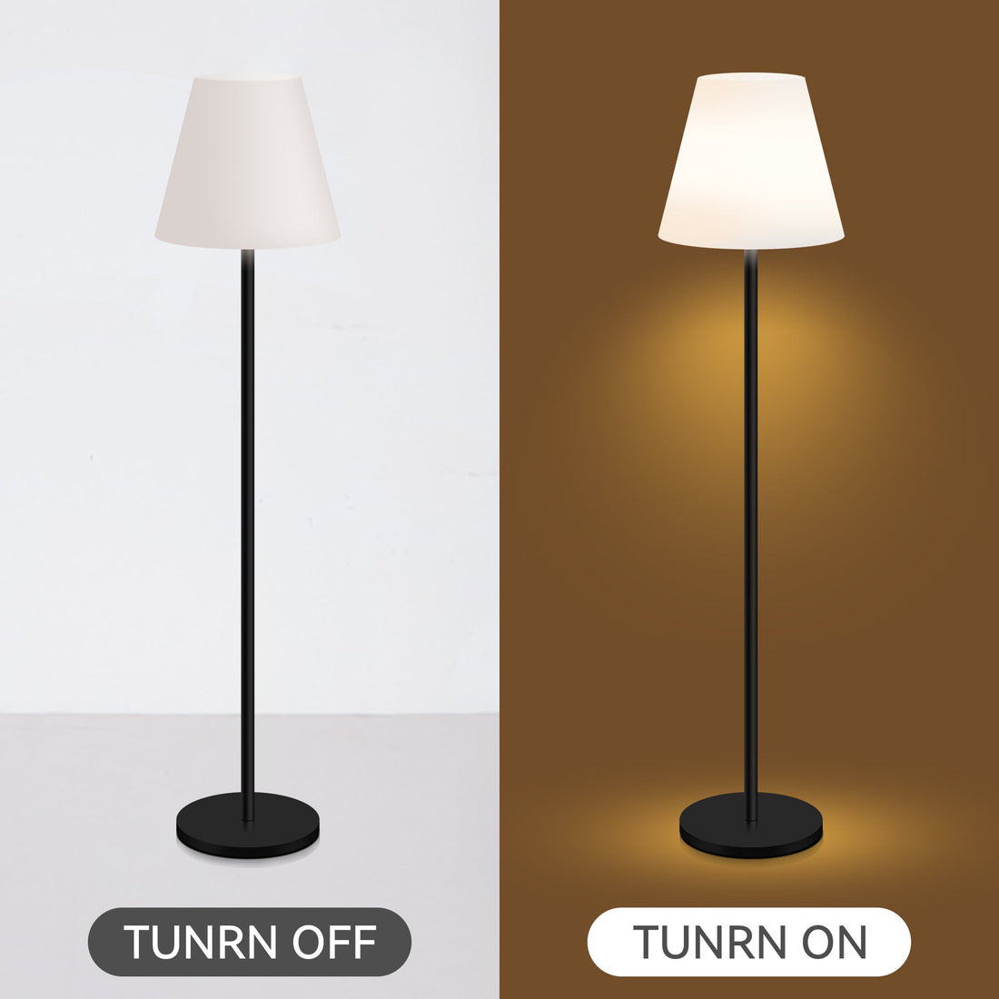 150CM Solar LED Floor Lamp