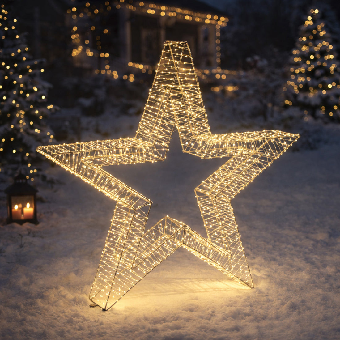 LED Pre-Lit Star - 2 Size Options