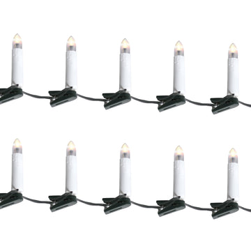 Set of 10 LED Candle String Light