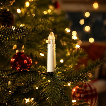 Set of 10 LED Candle String Light