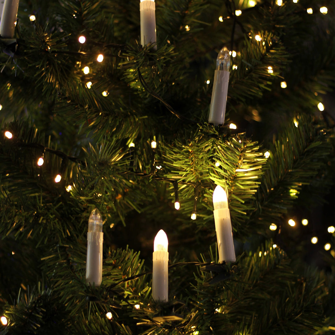 Set of 10 LED Candle String Light
