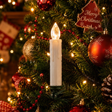 Set of 8 LED Wireless Candle with Remote