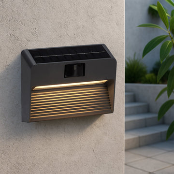 Nexa Solar LED Outdoor Wall Light with PIR Sensor IP65