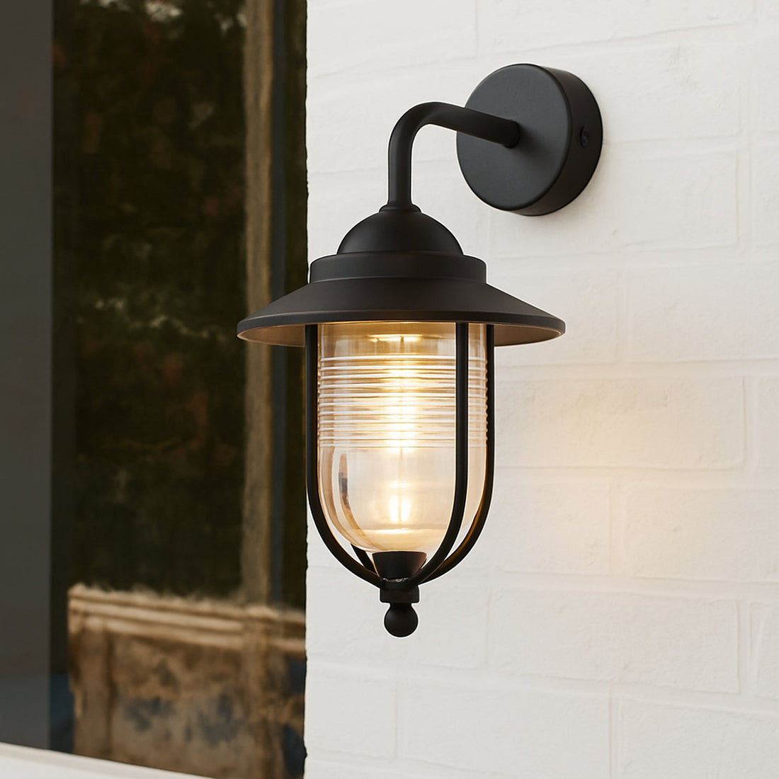 Elvo Outdoor Wall Light - Black