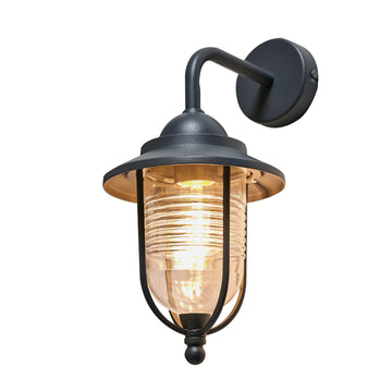 Elvo Outdoor Wall Light - Charcoal