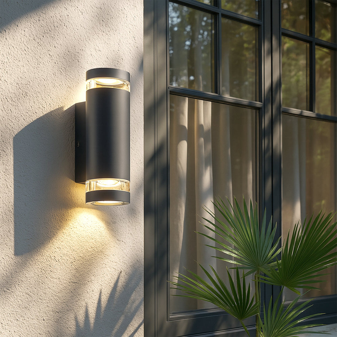 Mira Up/Down LED CCT Outdoor Wall Light
