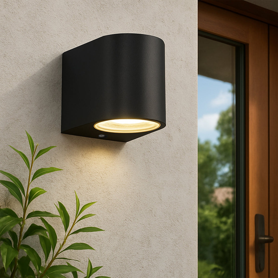 Olaris Outdoor Wall Light - Black