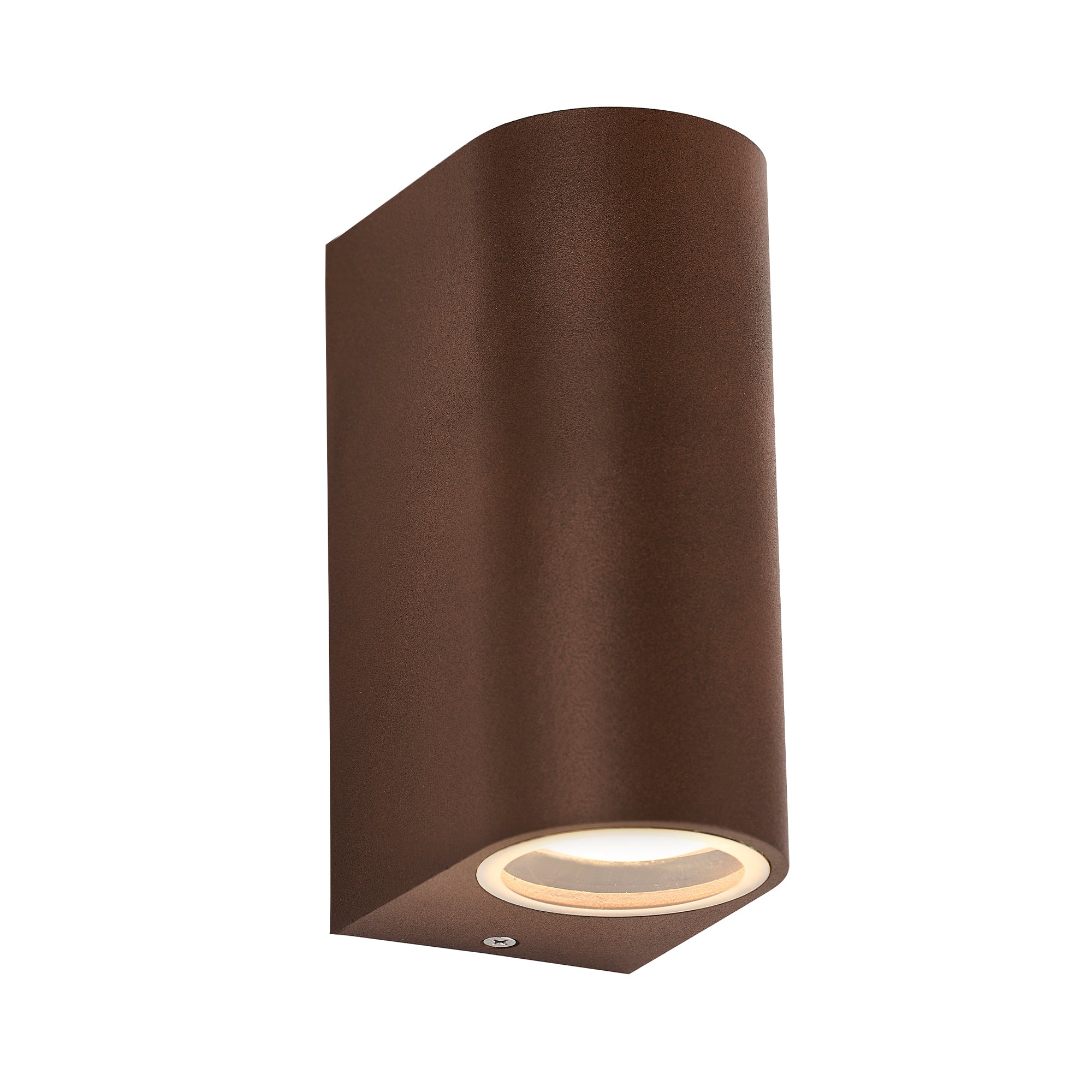 Olaris 2lt Up/Down Outdoor Wall Light - Rusty