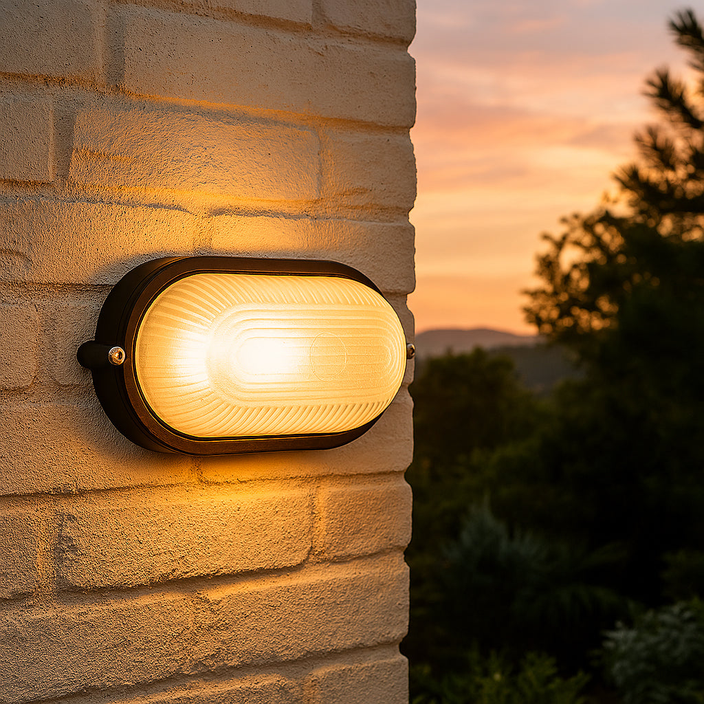 Ezra Oval Outdoor Bunker - Black