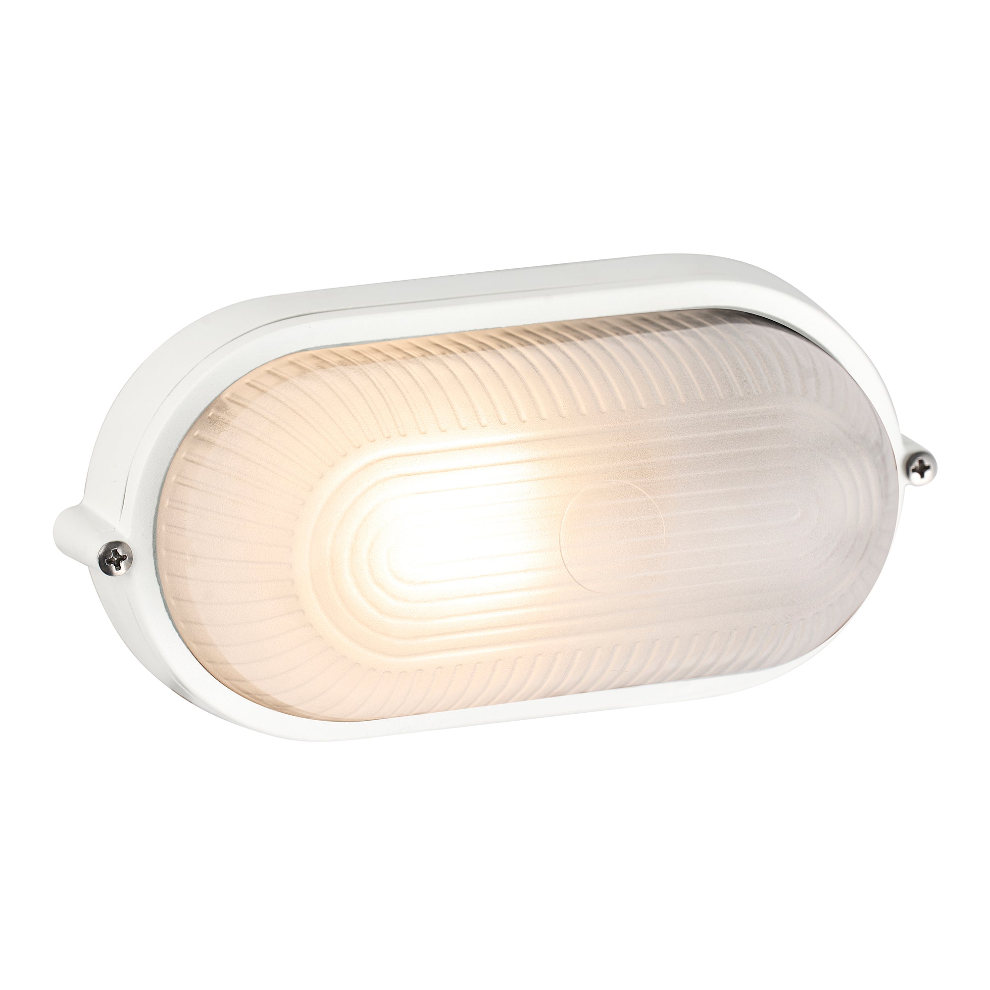 Ezra Oval Outdoor Bunker - White