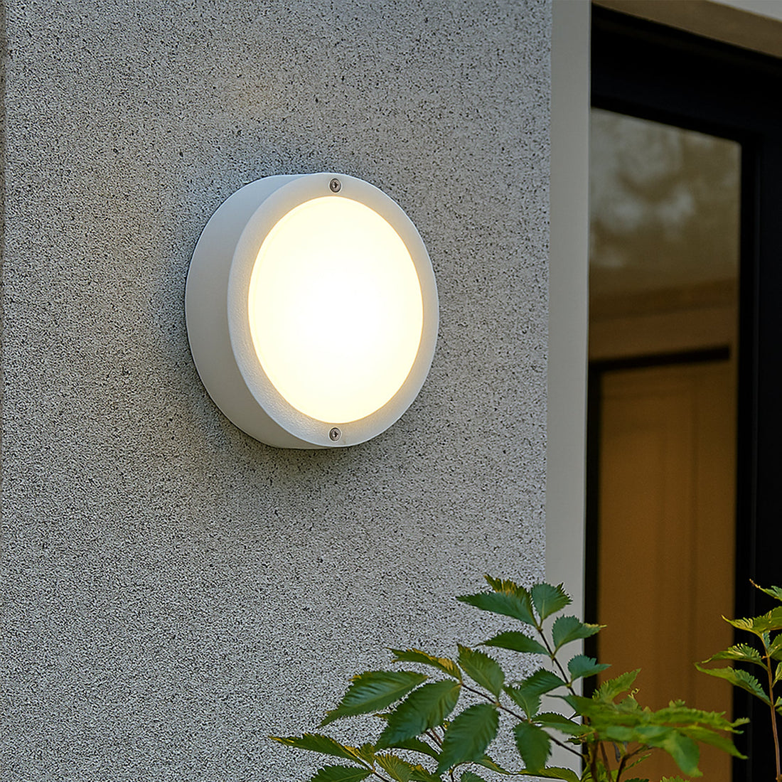 Talvia LED CCT Outdoor Bunker - White