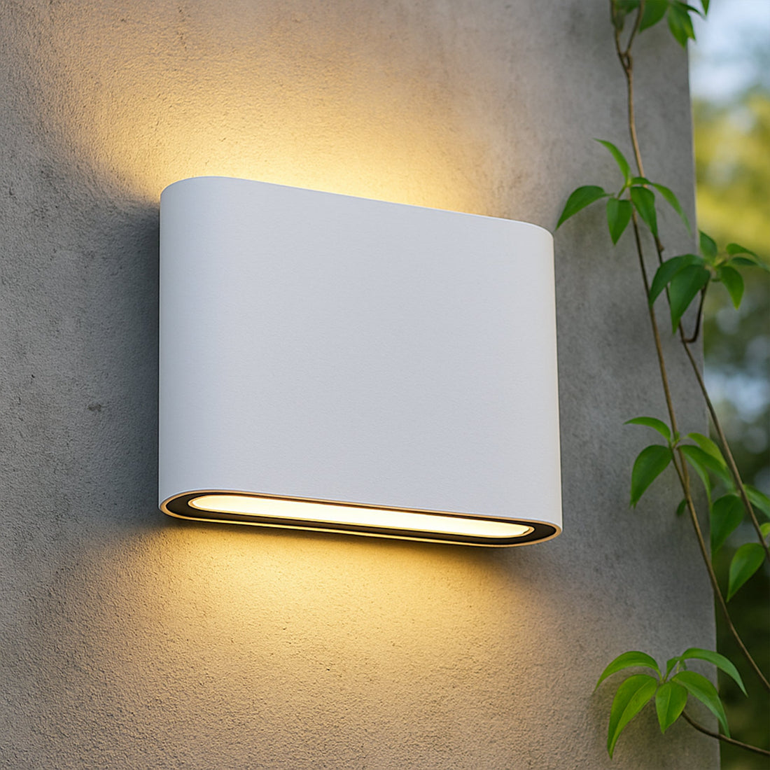 Elaro CCT LED Outdoor Wall Light - Small/White