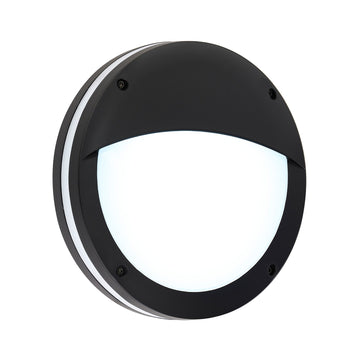 Omira CCT LED Outdoor Bunker With Eyelid - Large/Black