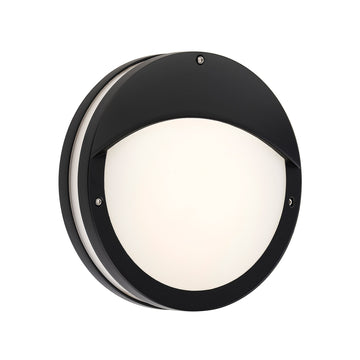 Omira CCT LED Outdoor Bunker With Eyelid - Small/Black