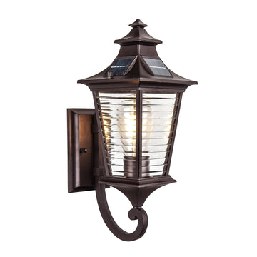 Elowen Up Solar Dimmable Outdoor Wall Light