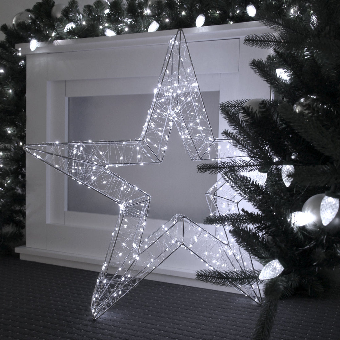 LED Dual Colour Christmas Star