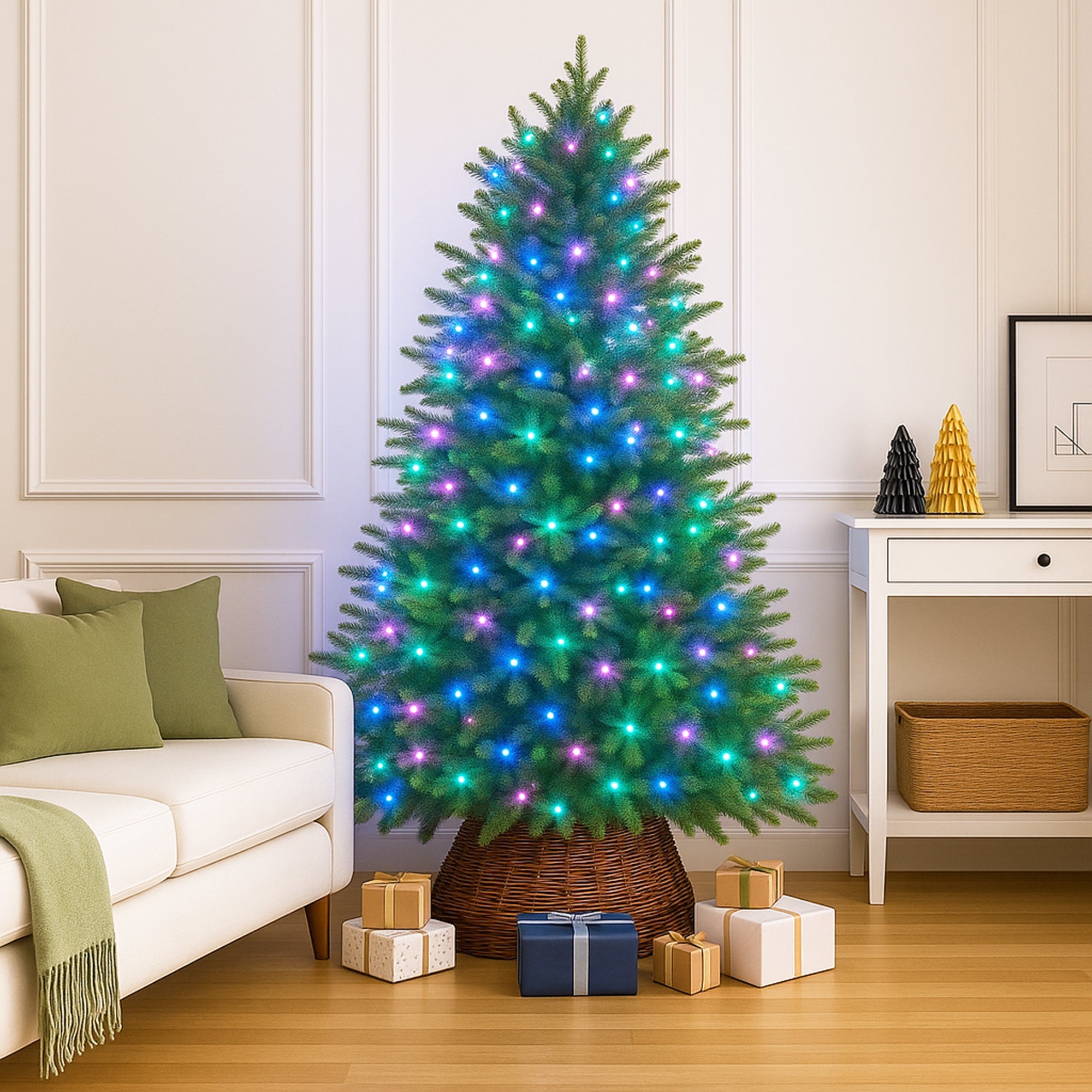 400 RGB connectable Colour Changing String light