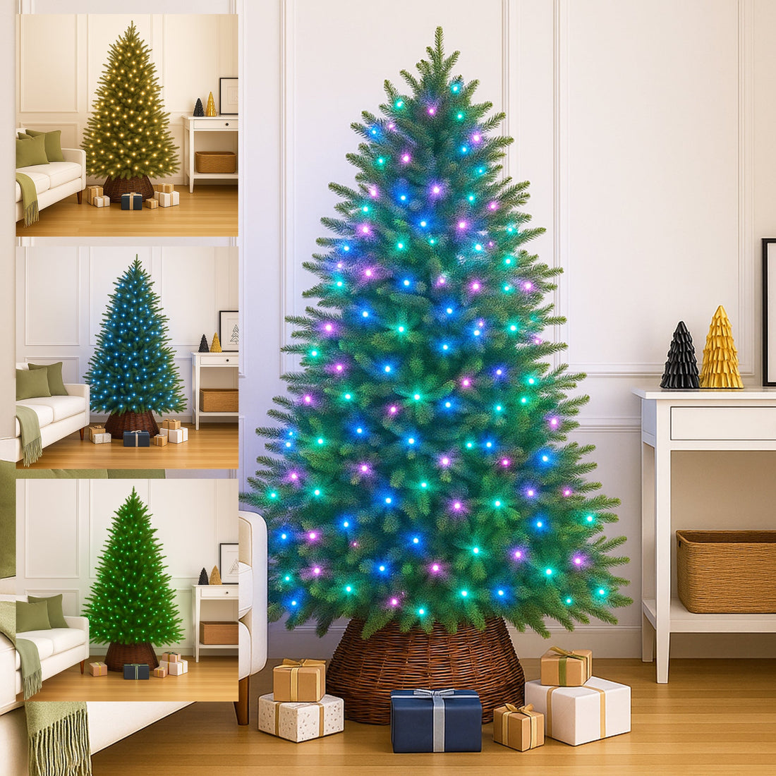 400 RGB connectable Colour Changing String light