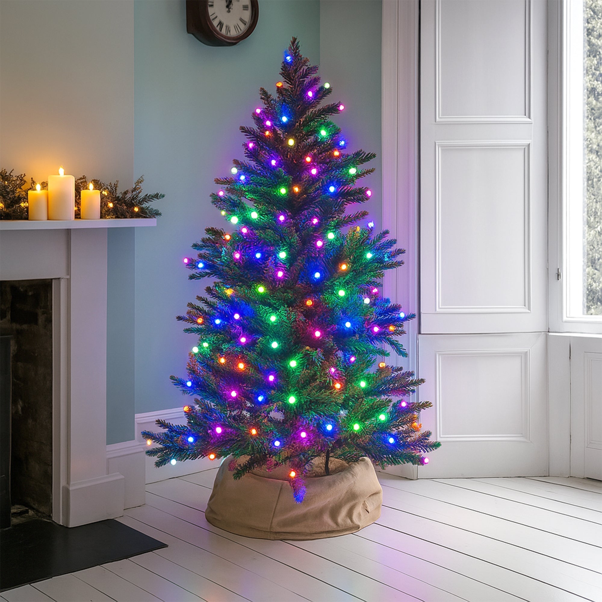 200 RGB connectable Colour Changing Cherry ball light