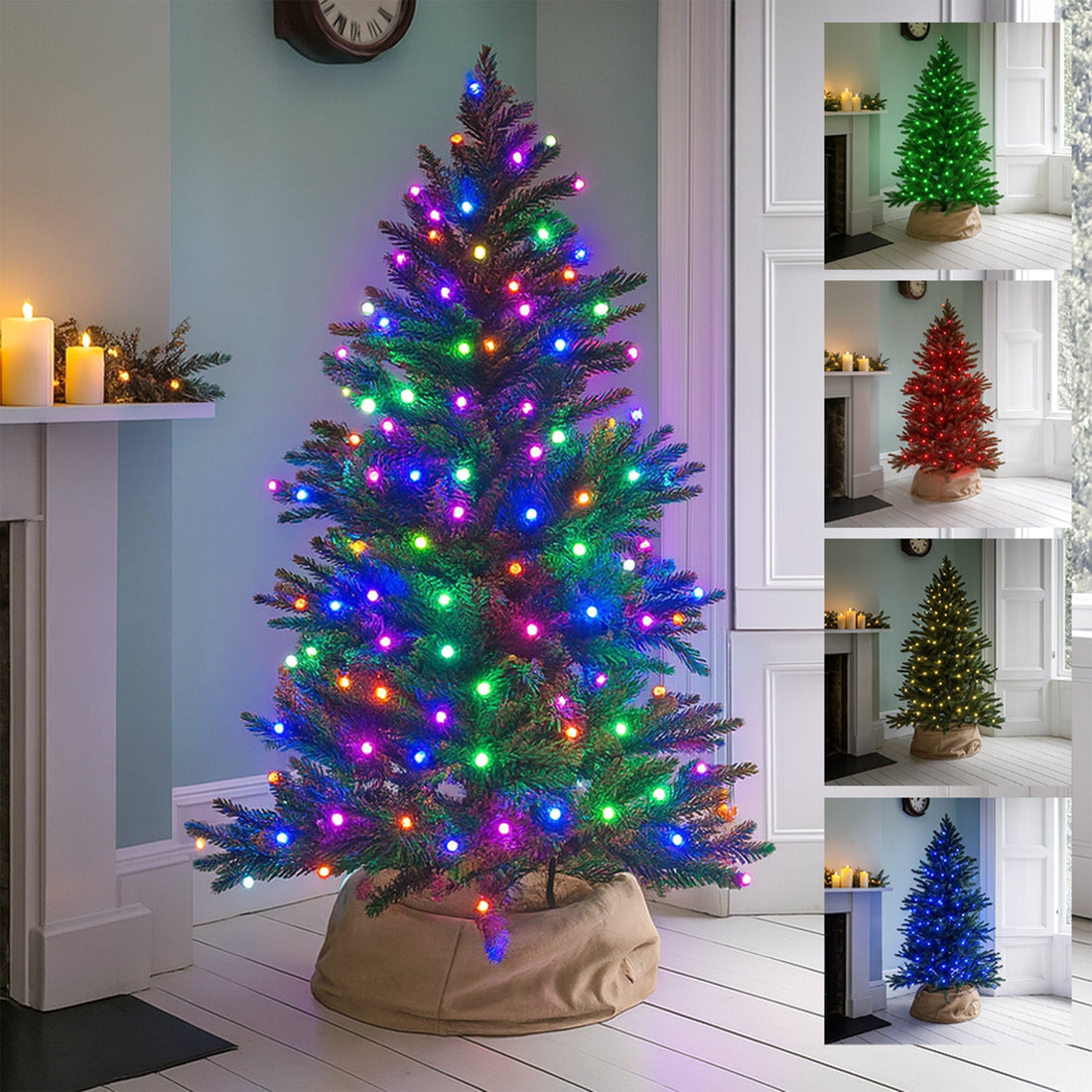 200 RGB connectable Colour Changing Cherry ball light