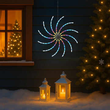 58CM RGB Outdoor Spinner