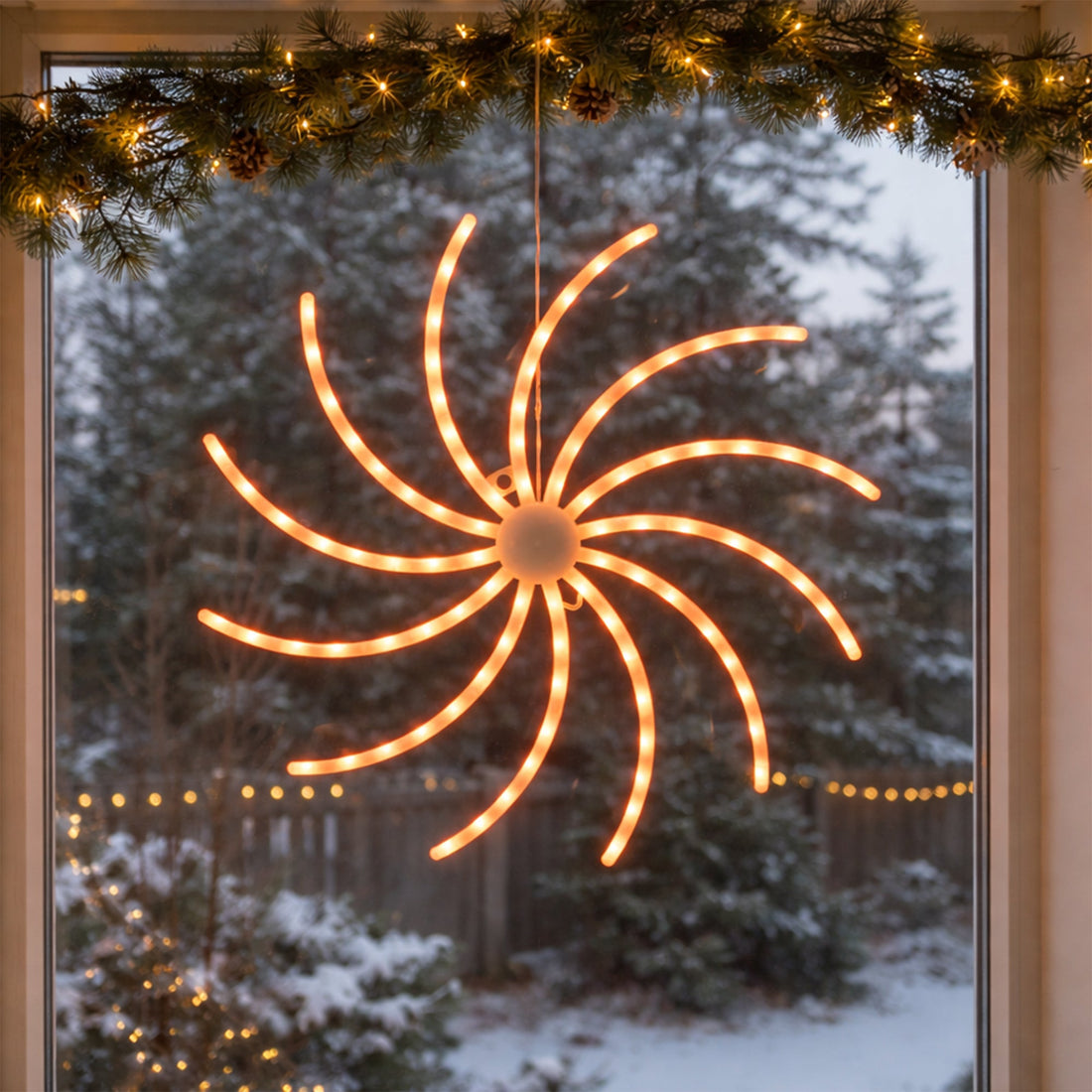 58CM RGB Outdoor Spinner