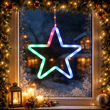 RGB Star window display - Battery Operate
