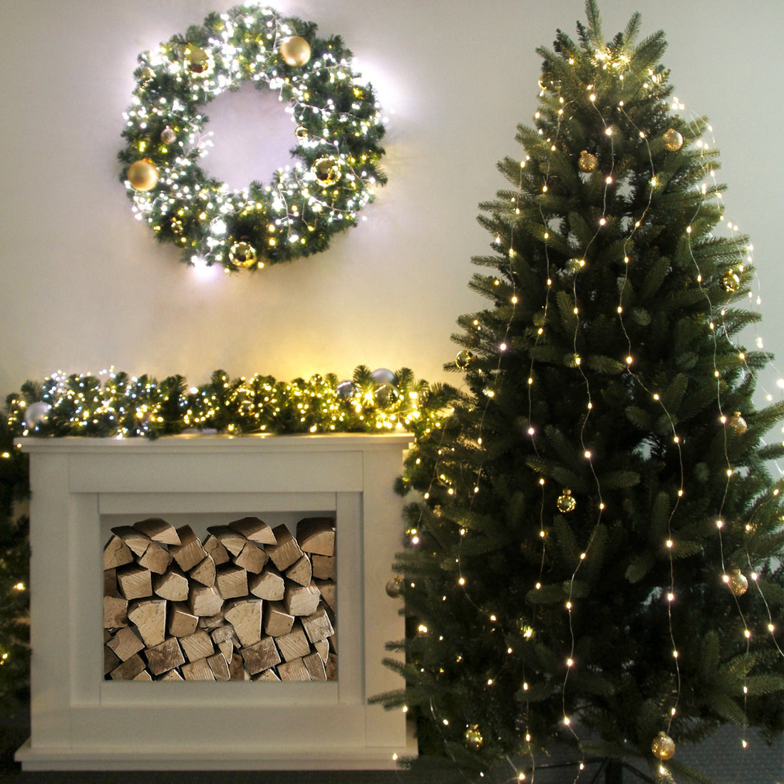 200 Dual Colour Micro LED Branch Lights