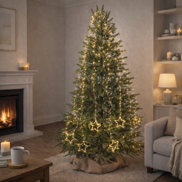 2.1M Micro Dewdrop Branch Light With Star